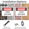 Signmission High Voltage Danger Sign, Plastic, 10in W x 7in L, 2PK OS-2PACK-DS-P-710-L-1327 - alternate 5